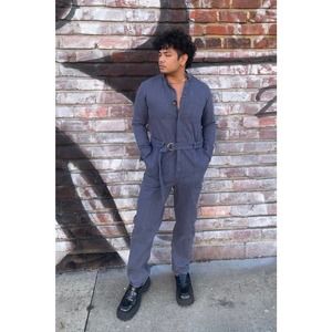 Tribe Alive Denim Jumpsuit Size Small